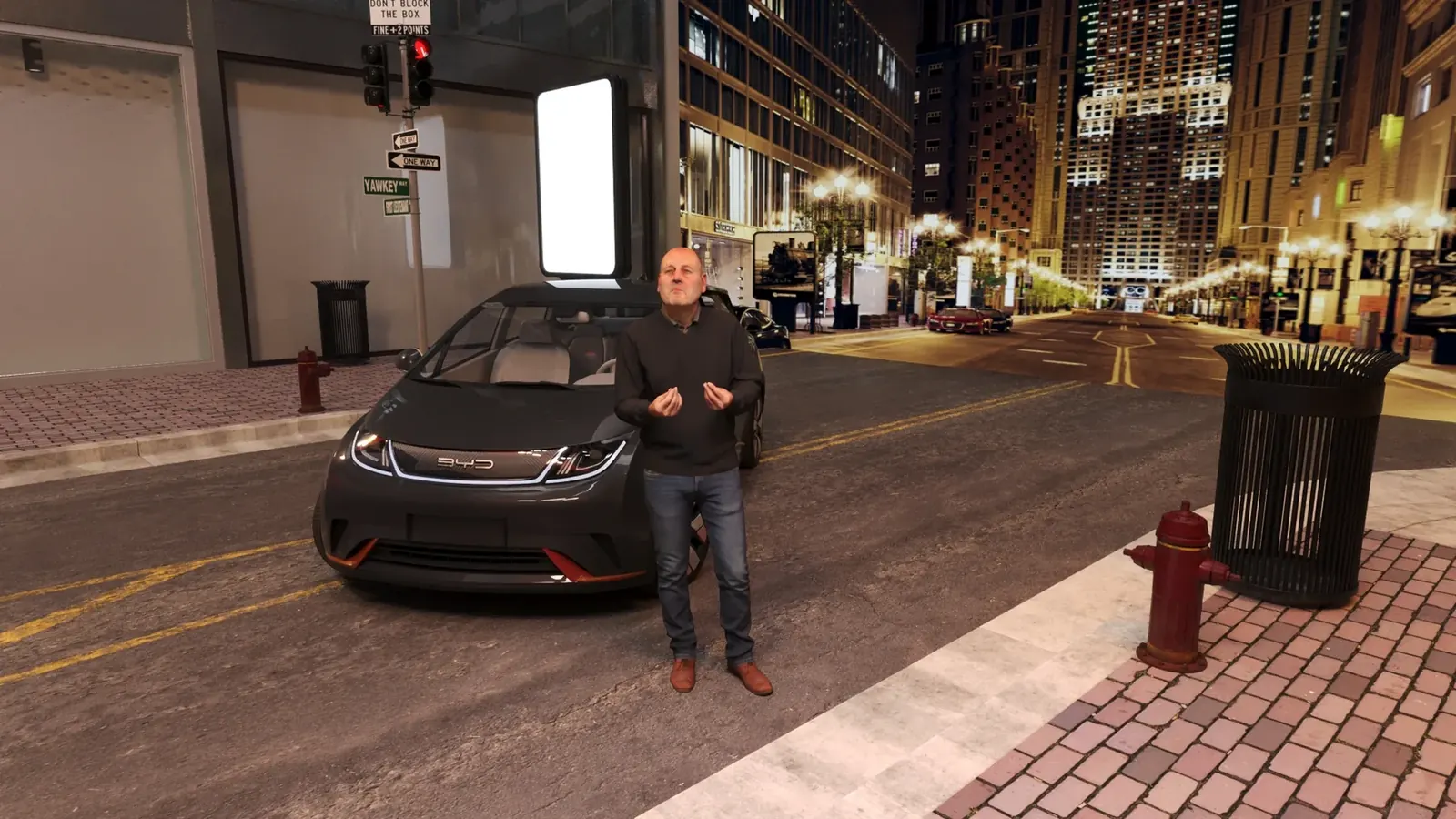 BYD Live: cenografia para tecnologia automotiva em transmissão - imagem 2