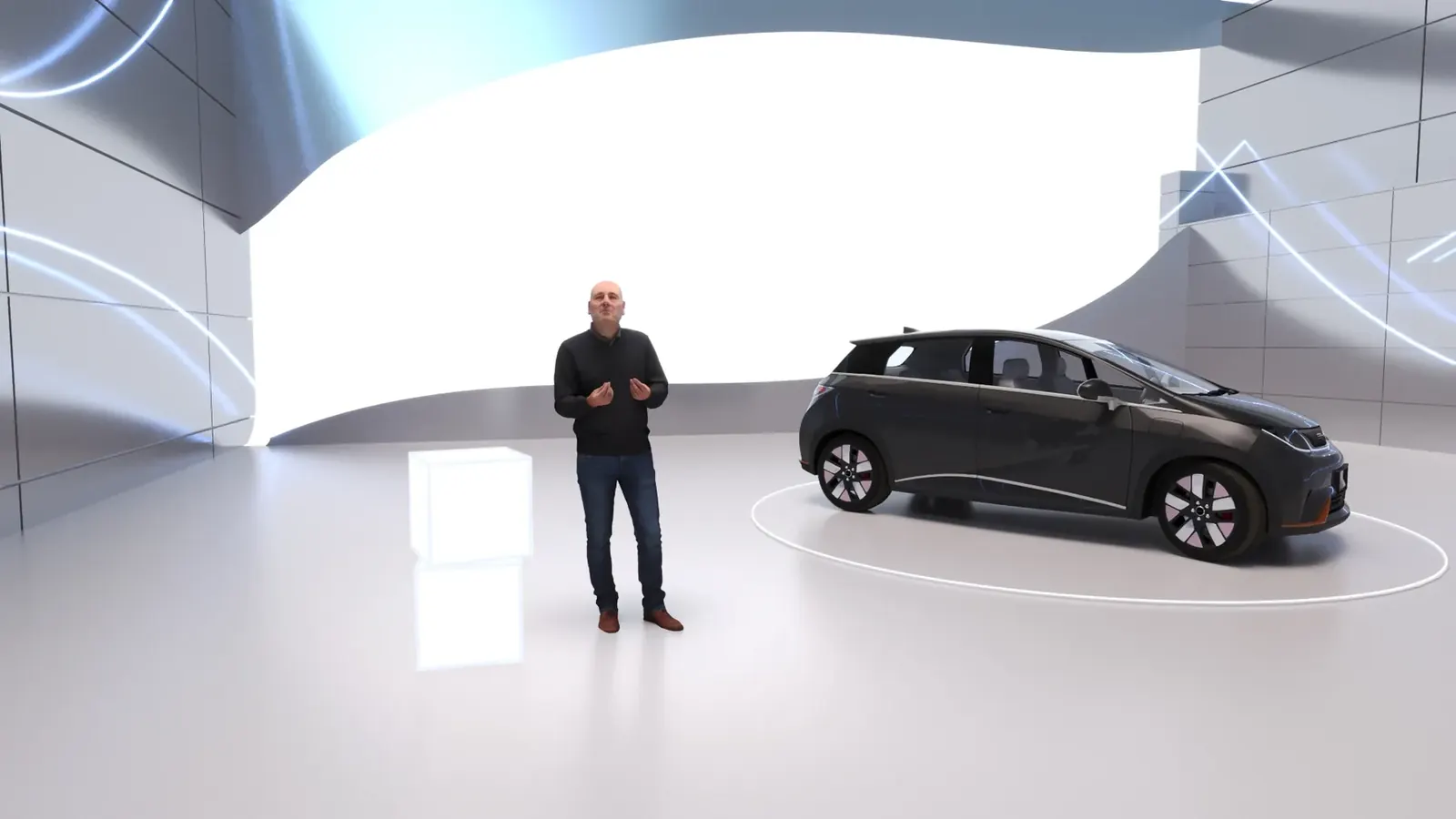 BYD Live: cenografia para tecnologia automotiva em transmissão - imagem 4