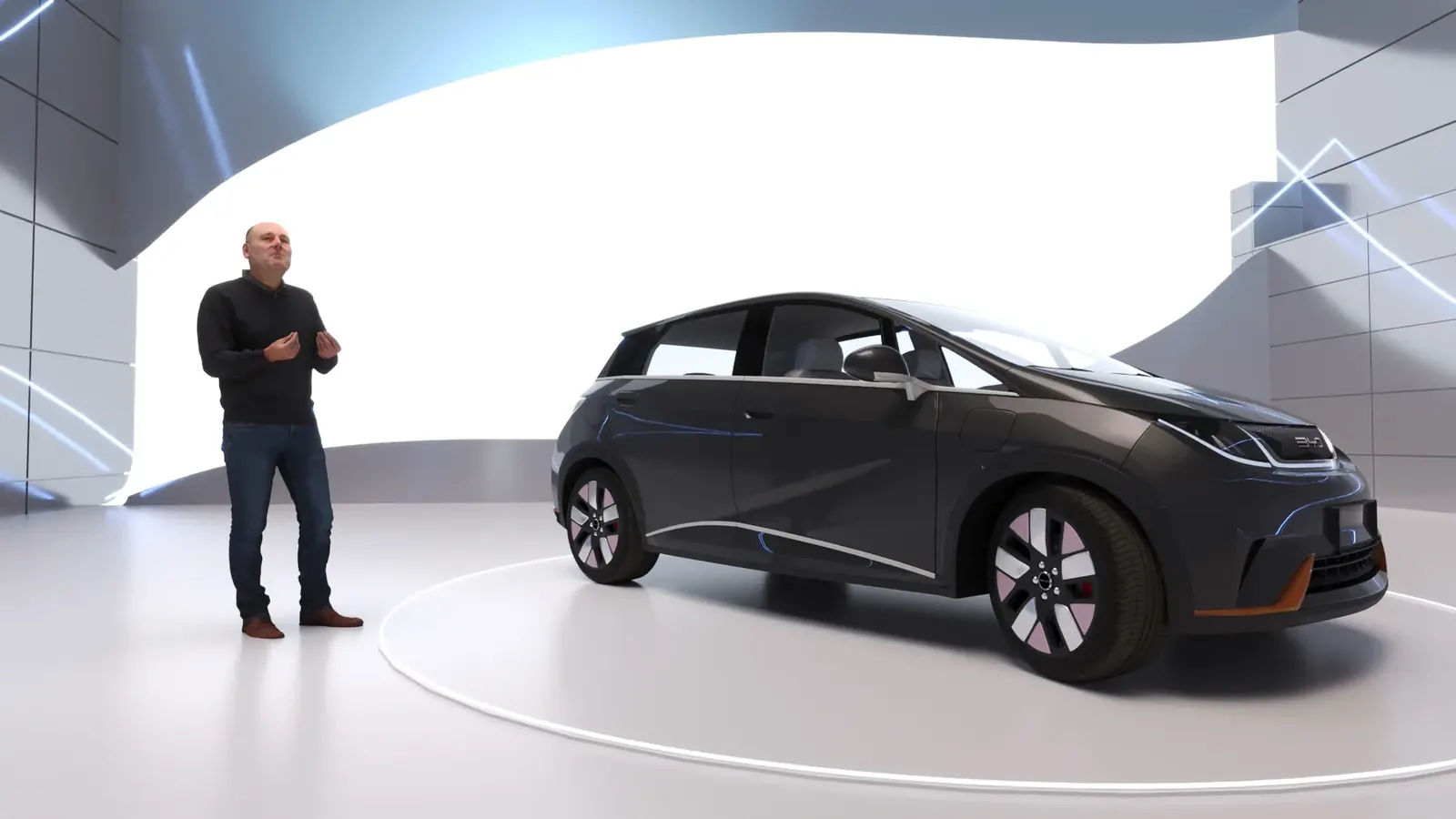 BYD Live: cenografia para tecnologia automotiva em transmissão - imagem 6