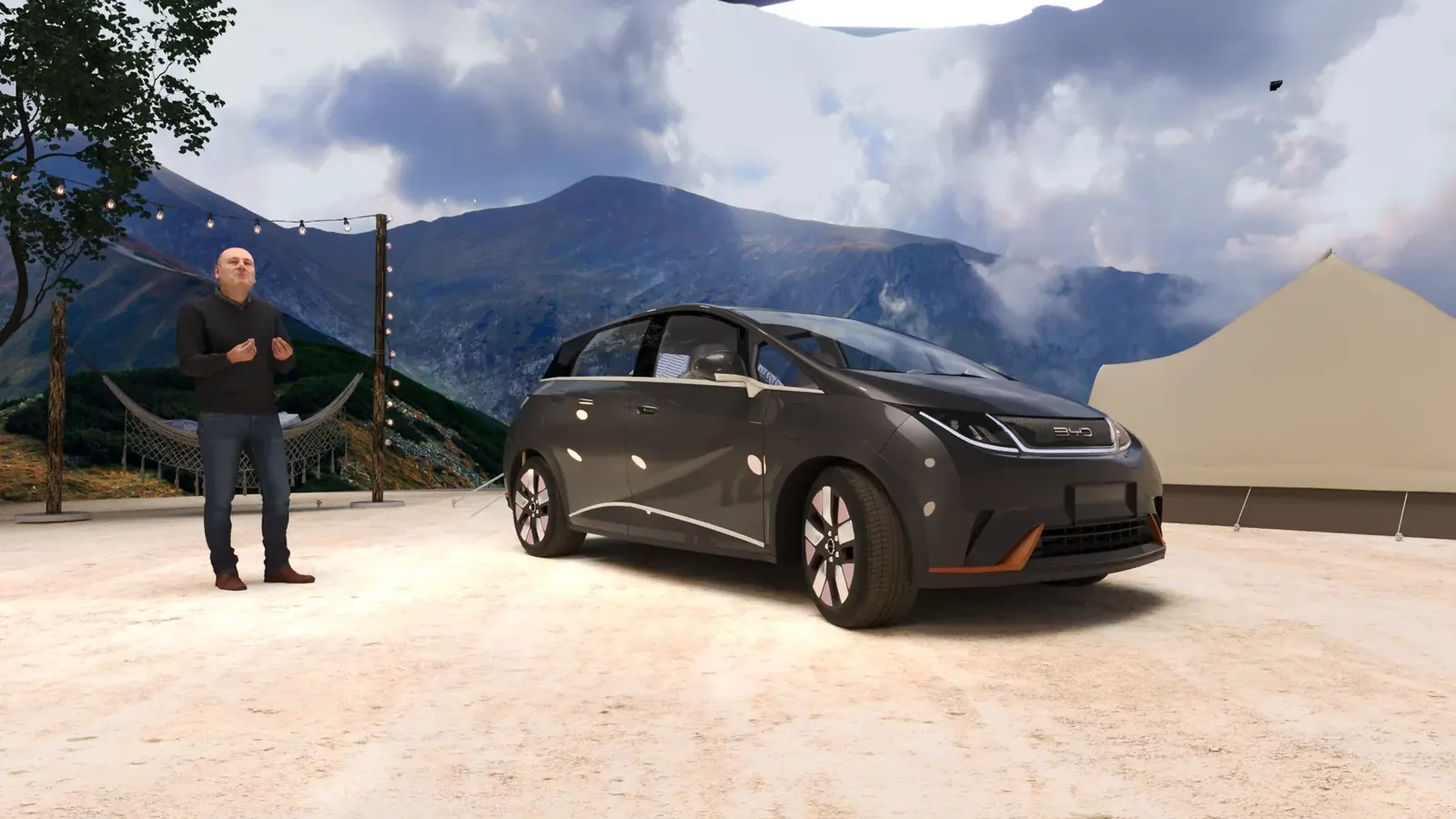 BYD Live: cenografia para tecnologia automotiva em transmissão - imagem 9