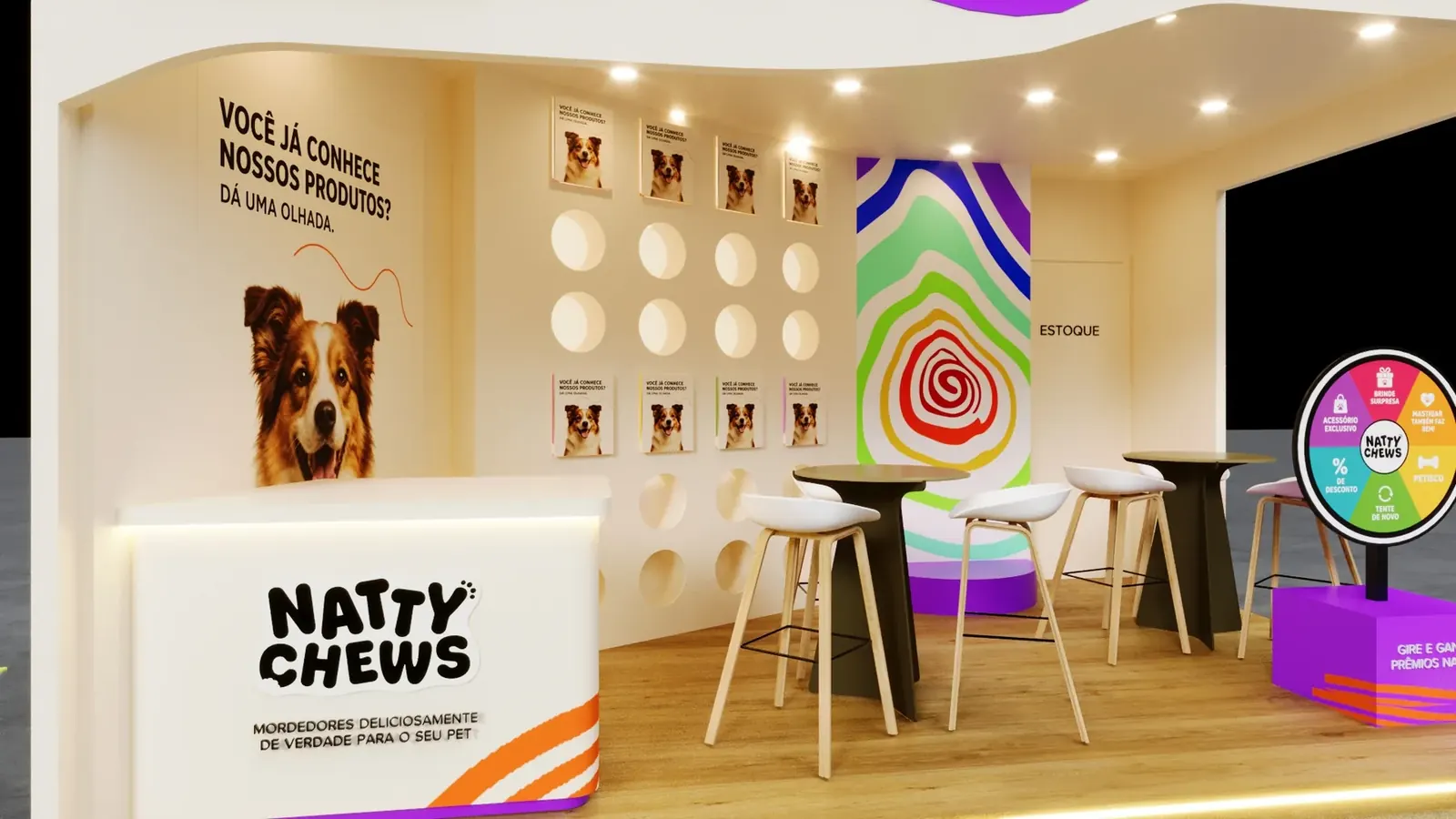 Natty Chews: ativação pet com presença simpática e ponto de parada - imagem 1