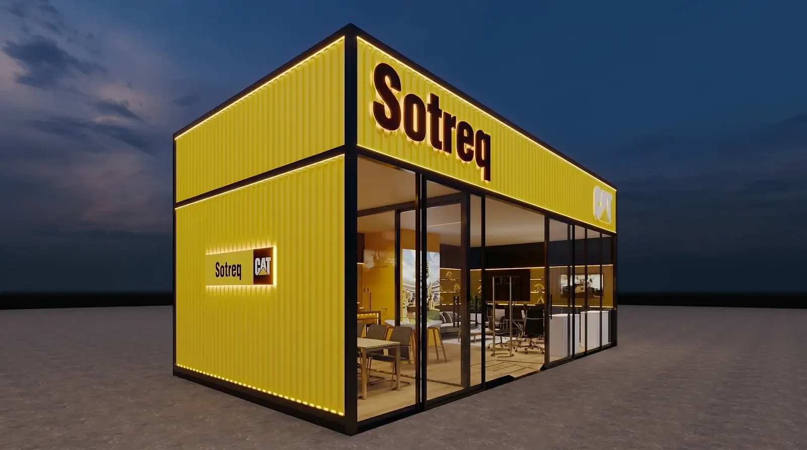 Sotreq na Exposibram: escala industrial com presença de marca - imagem 2