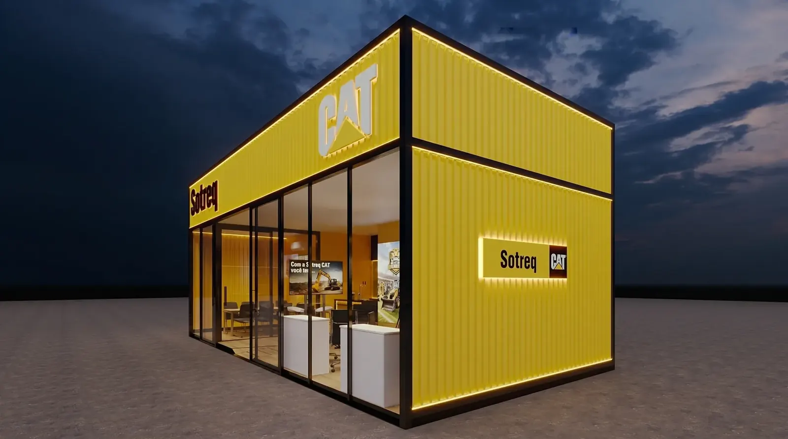 Sotreq na Exposibram: escala industrial com presença de marca - imagem 3