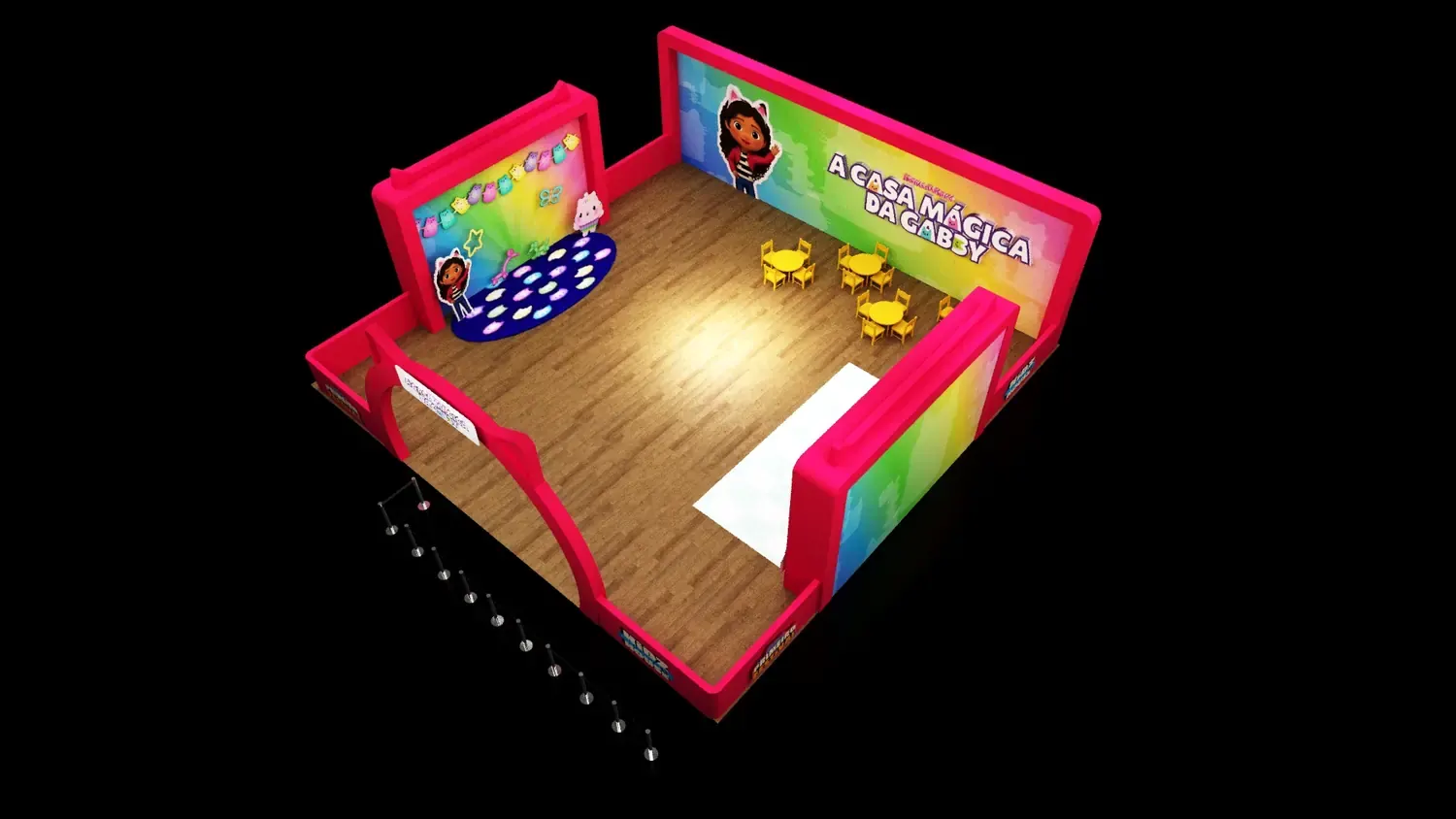 Casa de Gabby: cenografia para entrar dentro de um universo infantil - imagem 1