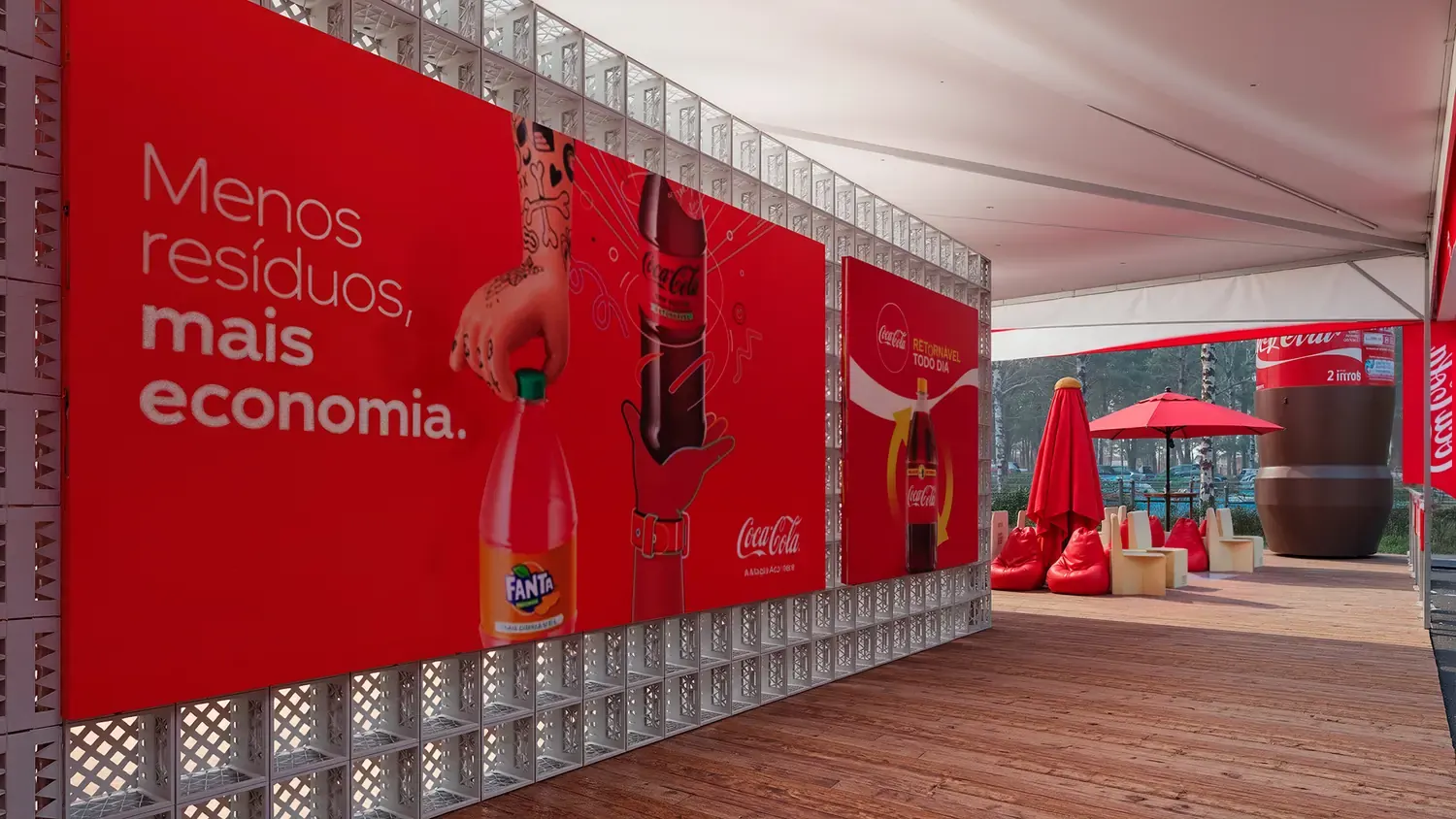 Coca-Cola FEMSA: retornável em ativação de parque - imagem 4