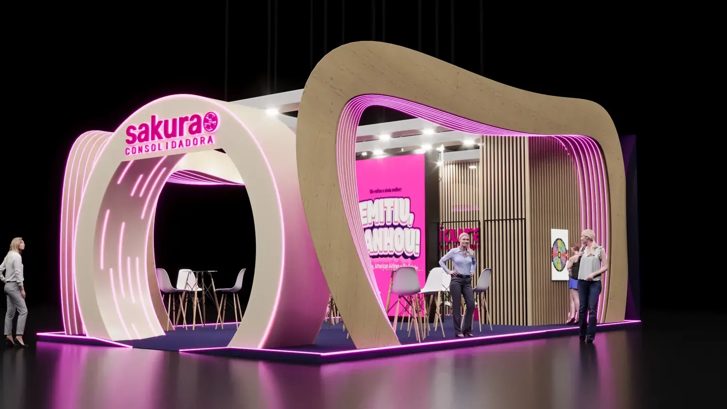 Sakura: 50 anos de marca em estande de feira - imagem 6