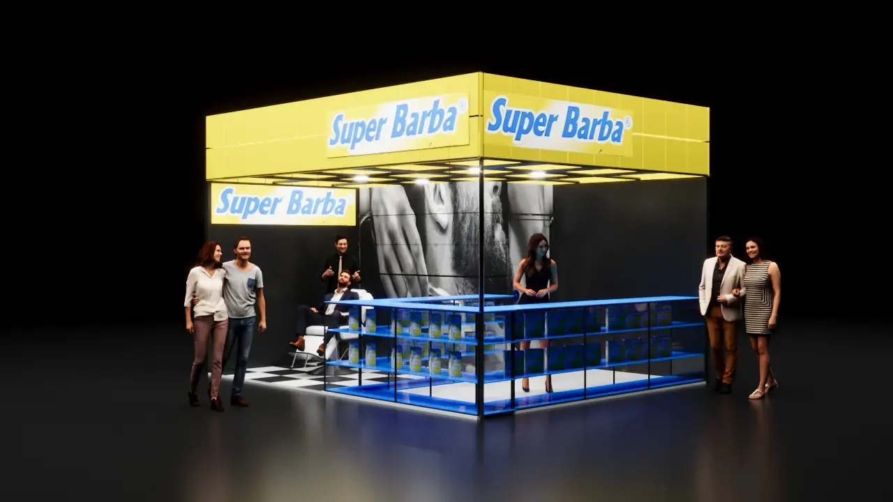 Super Barba na Barber Week: cultura de barbearia em formato de estande - imagem 4