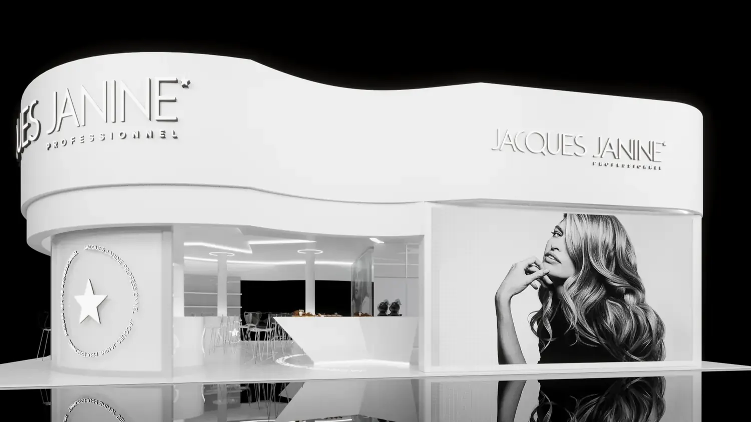 Jacques Janine Beauty: assinatura de salao em escala de evento - imagem 1