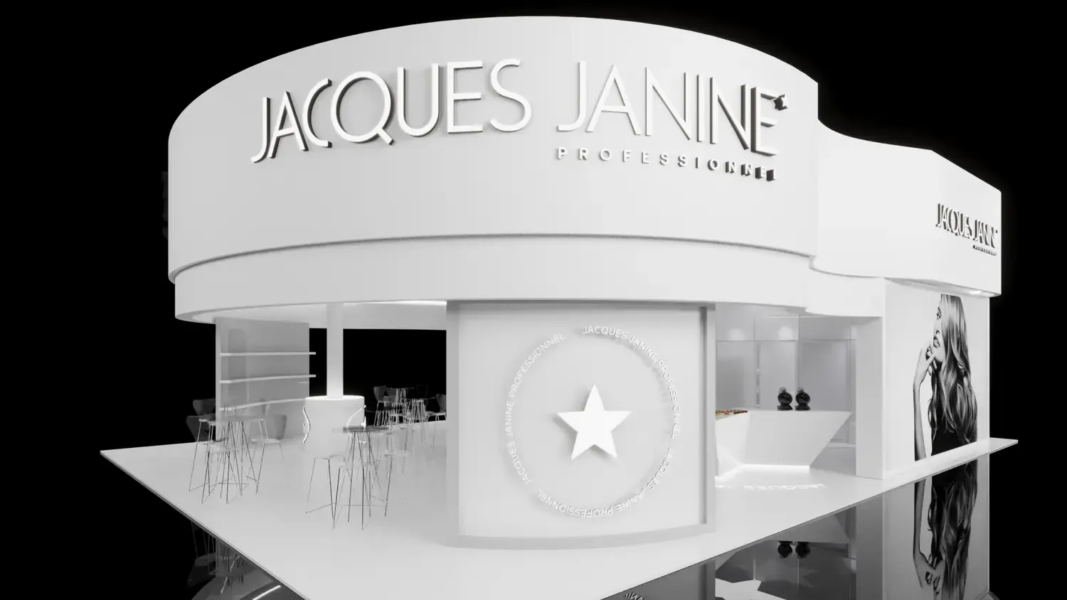 Jacques Janine Beauty: assinatura de salao em escala de evento - imagem 2