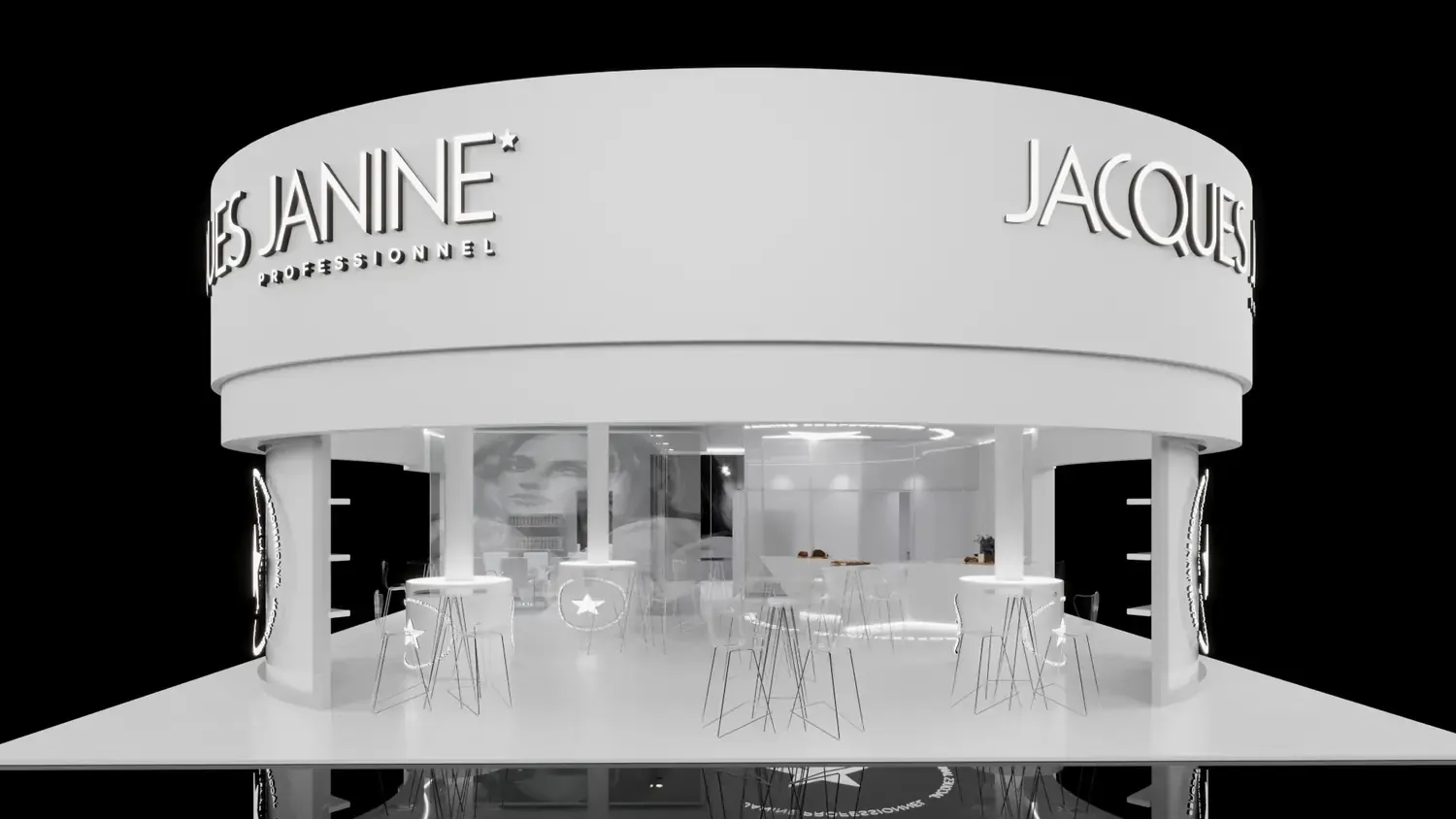 Jacques Janine Beauty: assinatura de salao em escala de evento - imagem 3
