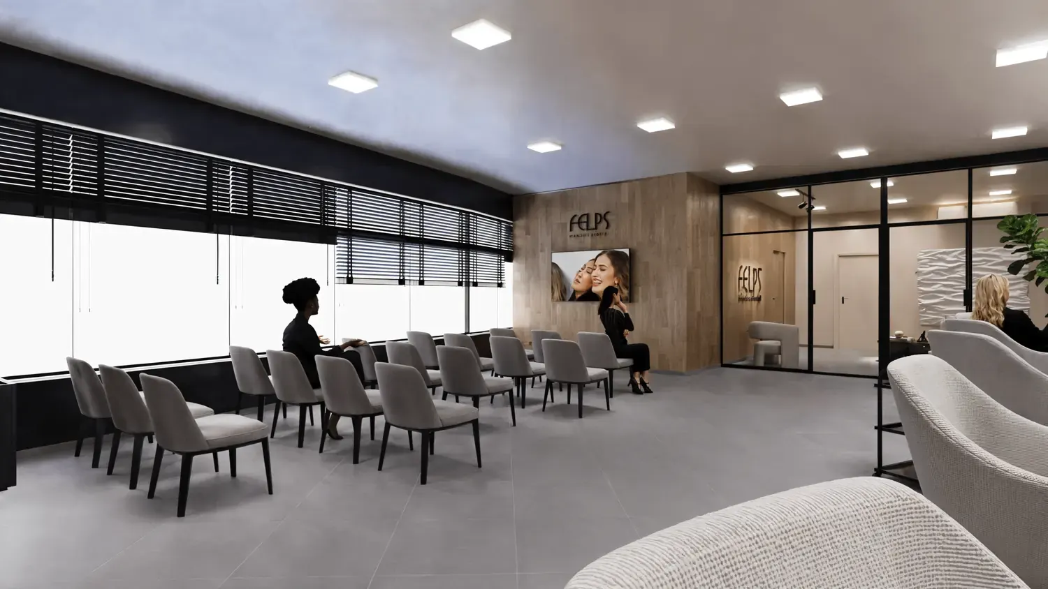 Felps: projeto cenográfico para transformar linha profissional em experiência - imagem 2