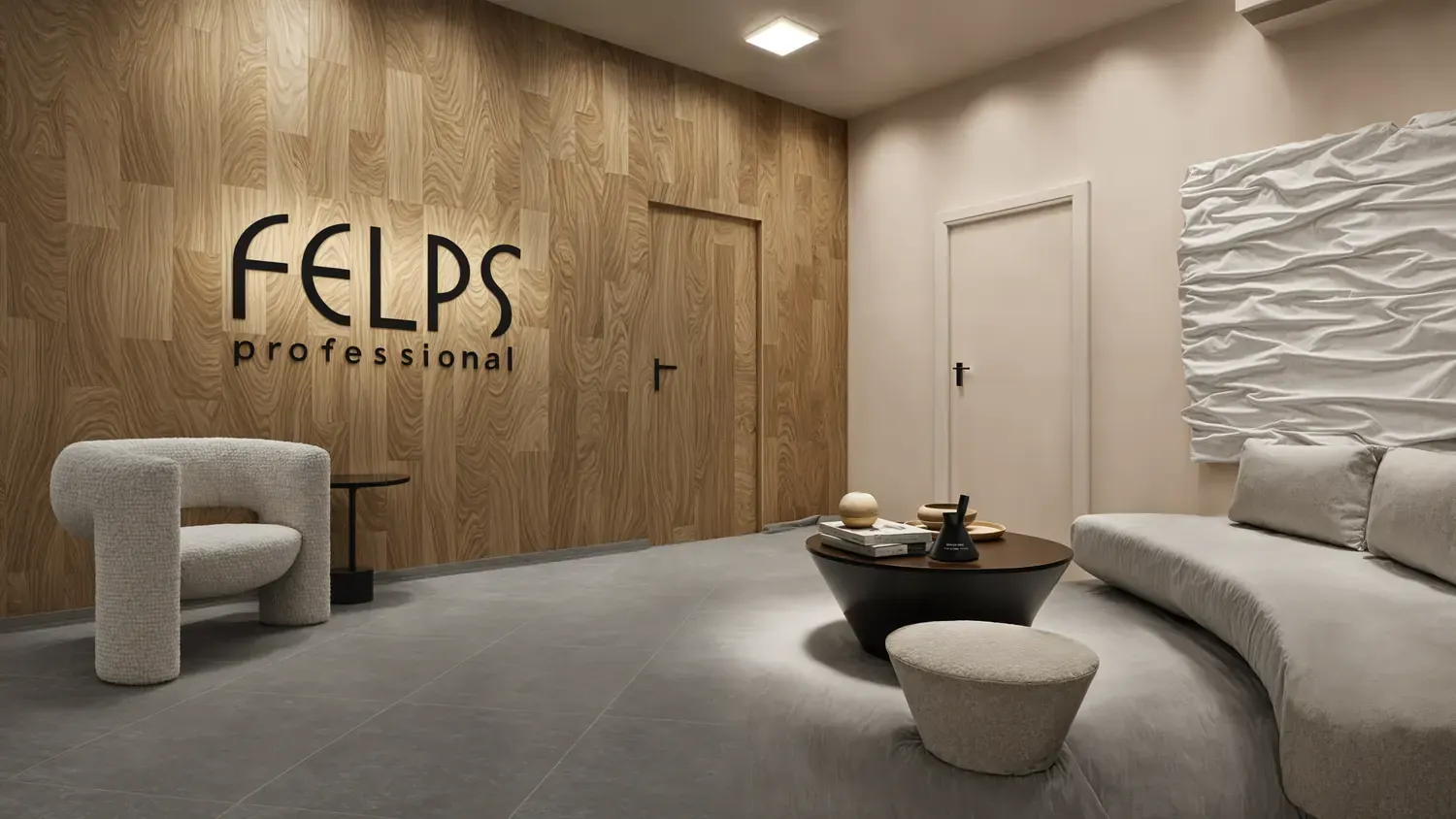 Felps: projeto cenográfico para transformar linha profissional em experiência - imagem 3