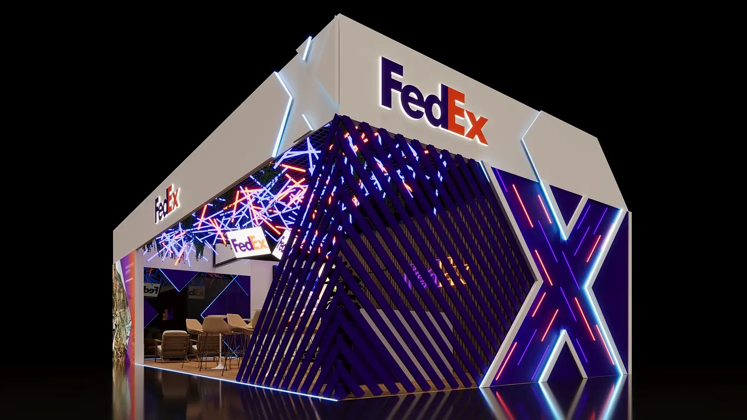 FedEx: logística global traduzida em presença direta de feira