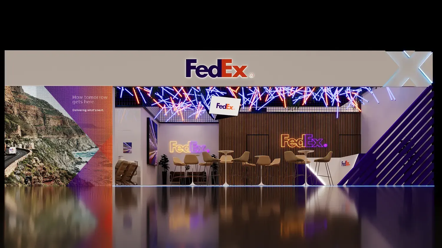 FedEx: logística global traduzida em presença direta de feira - imagem 3