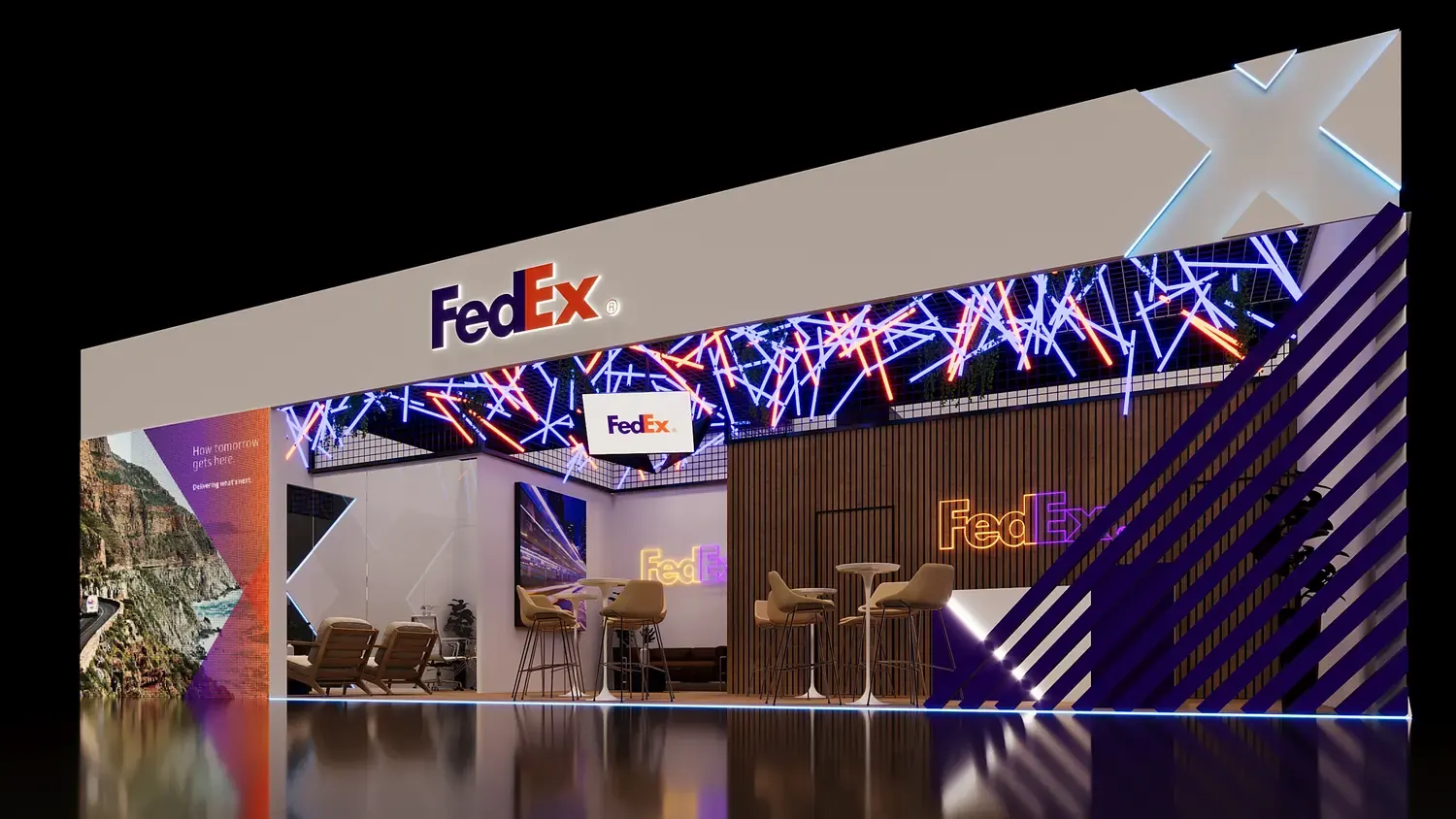 FedEx: logística global traduzida em presença direta de feira - imagem 4