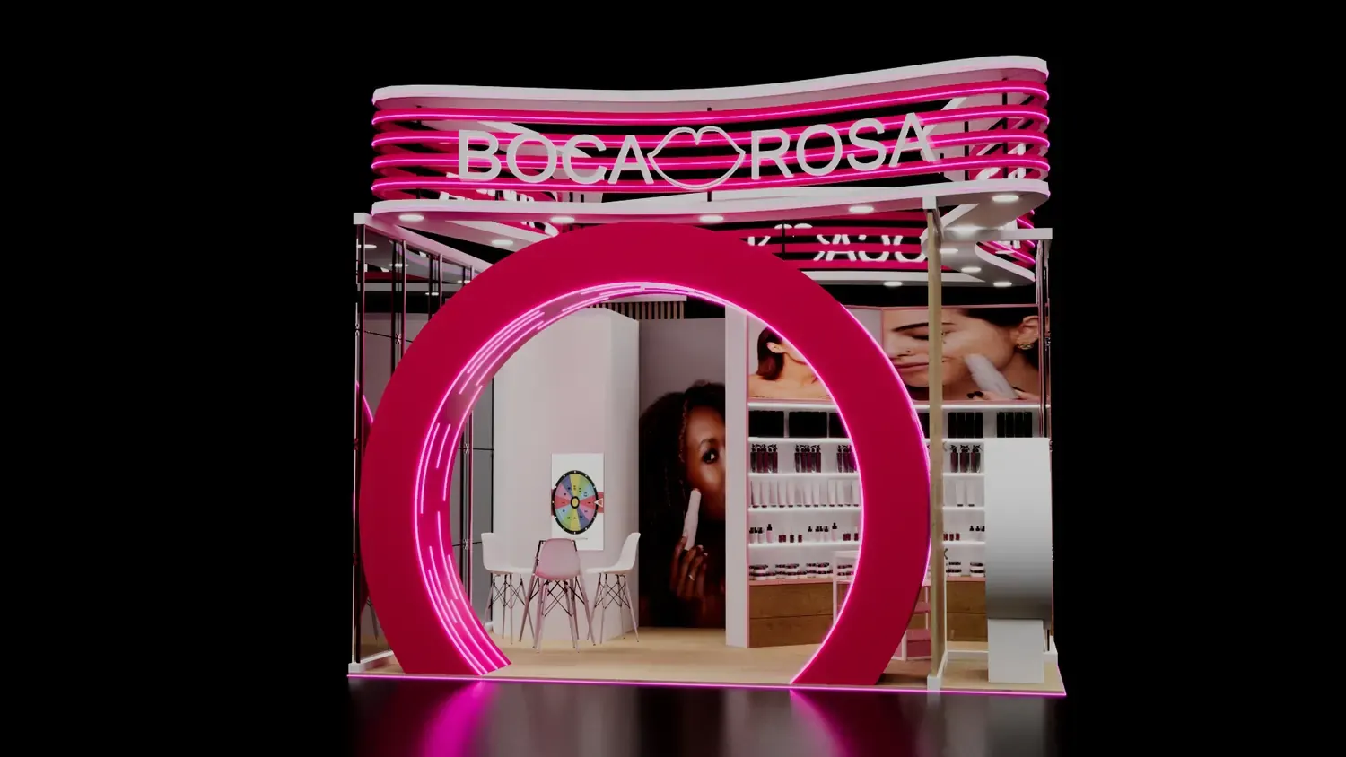Boca Rosa: maquiagem com energia de comunidade e palco de lançamento - imagem 4