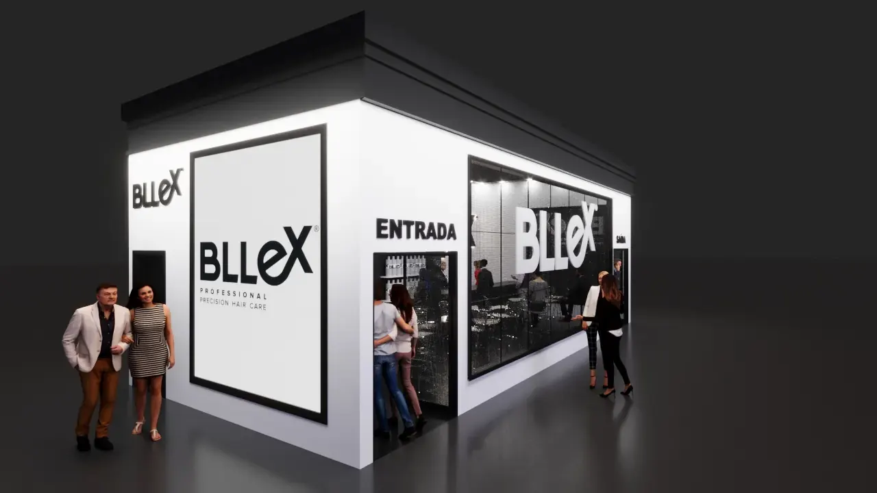 Bleex na Beauty Fair: cor técnica para chamar atenção sem perder função - imagem 1