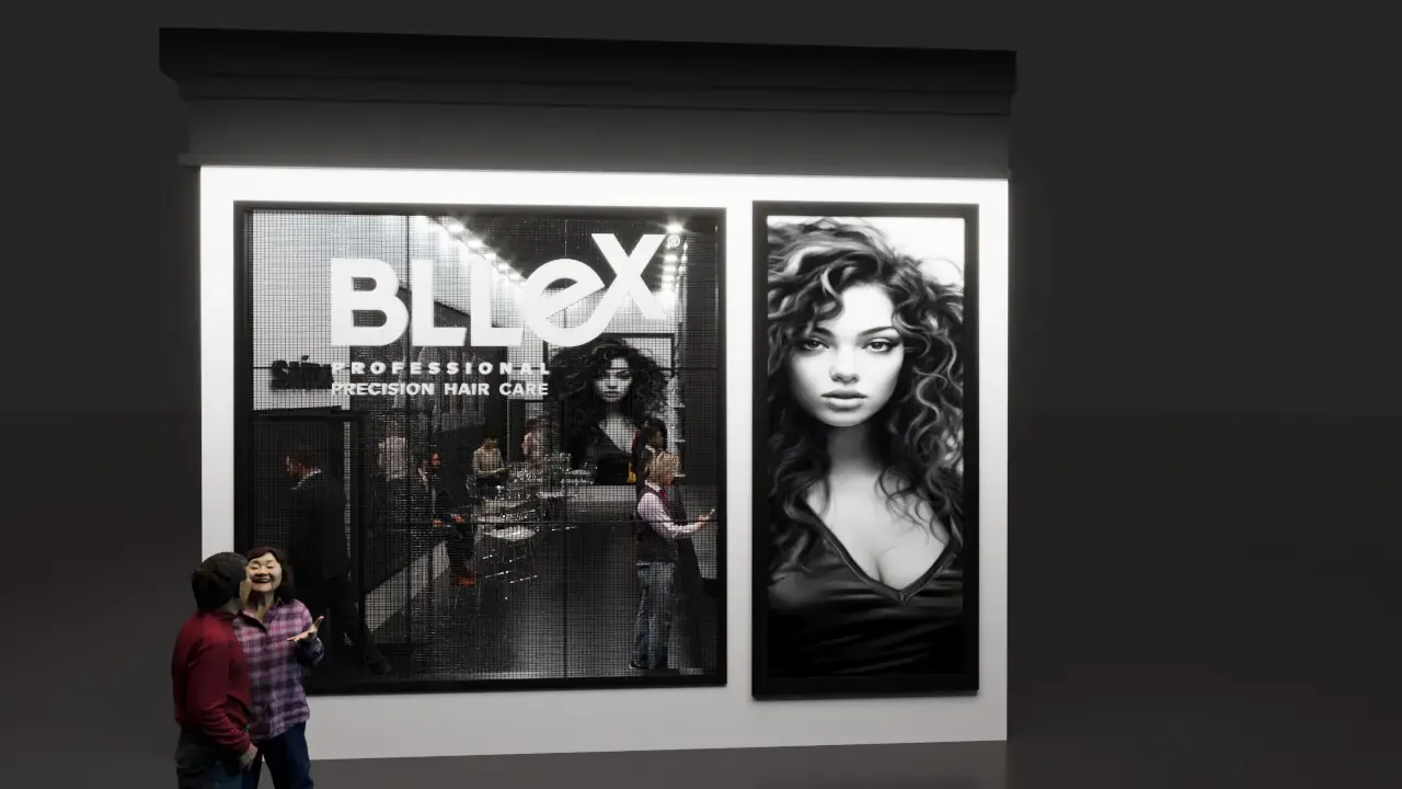 Bleex na Beauty Fair: cor técnica para chamar atenção sem perder função - imagem 3