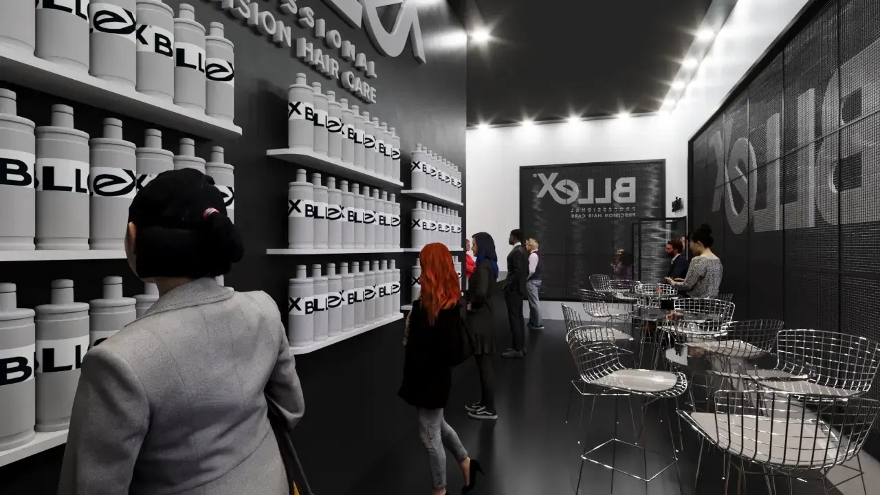 Bleex na Beauty Fair: cor técnica para chamar atenção sem perder função - imagem 6