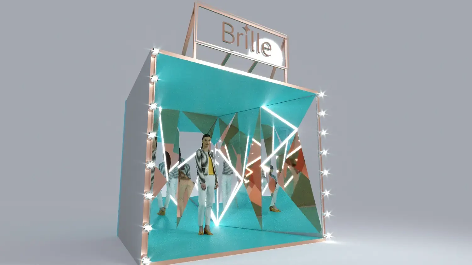 Jequiti Brille: fragrância, brilho e celebração em evento corporativo - imagem 1