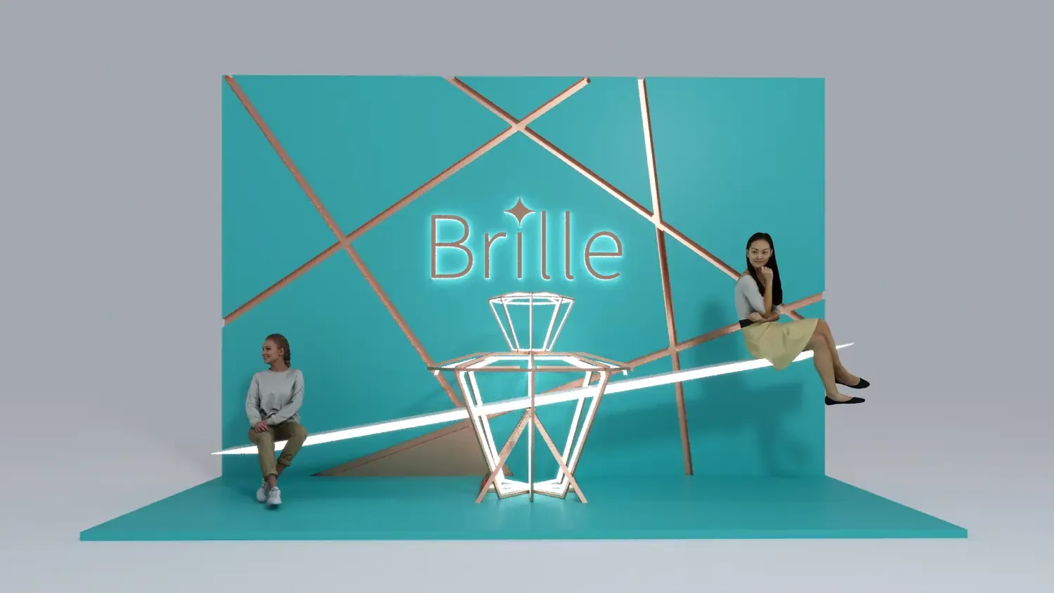 Jequiti Brille: fragrância, brilho e celebração em evento corporativo - imagem 4