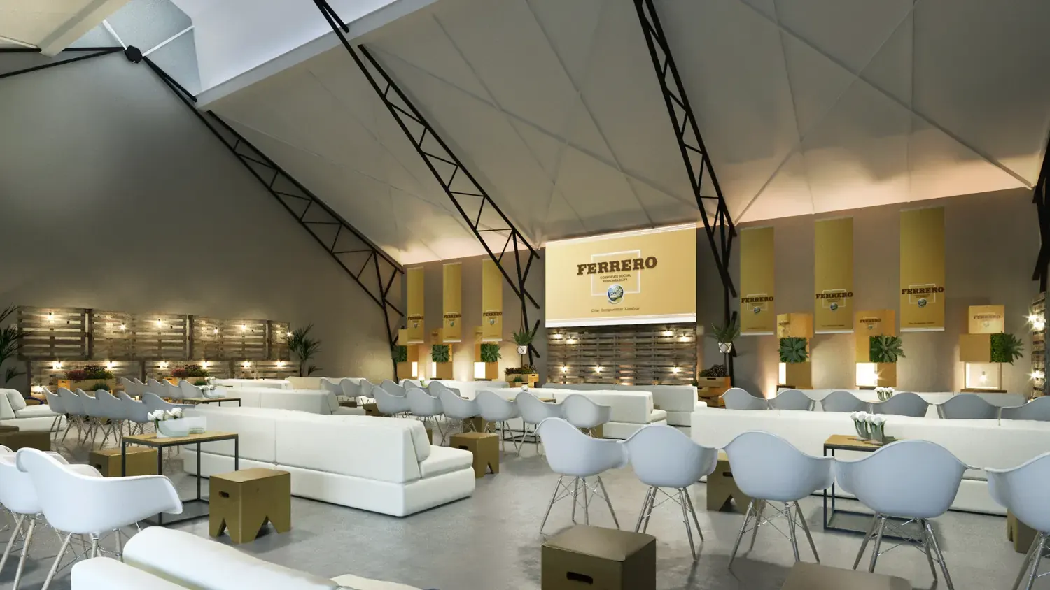 Ferrero COW: experiência doce com leitura de marca e ponto de parada