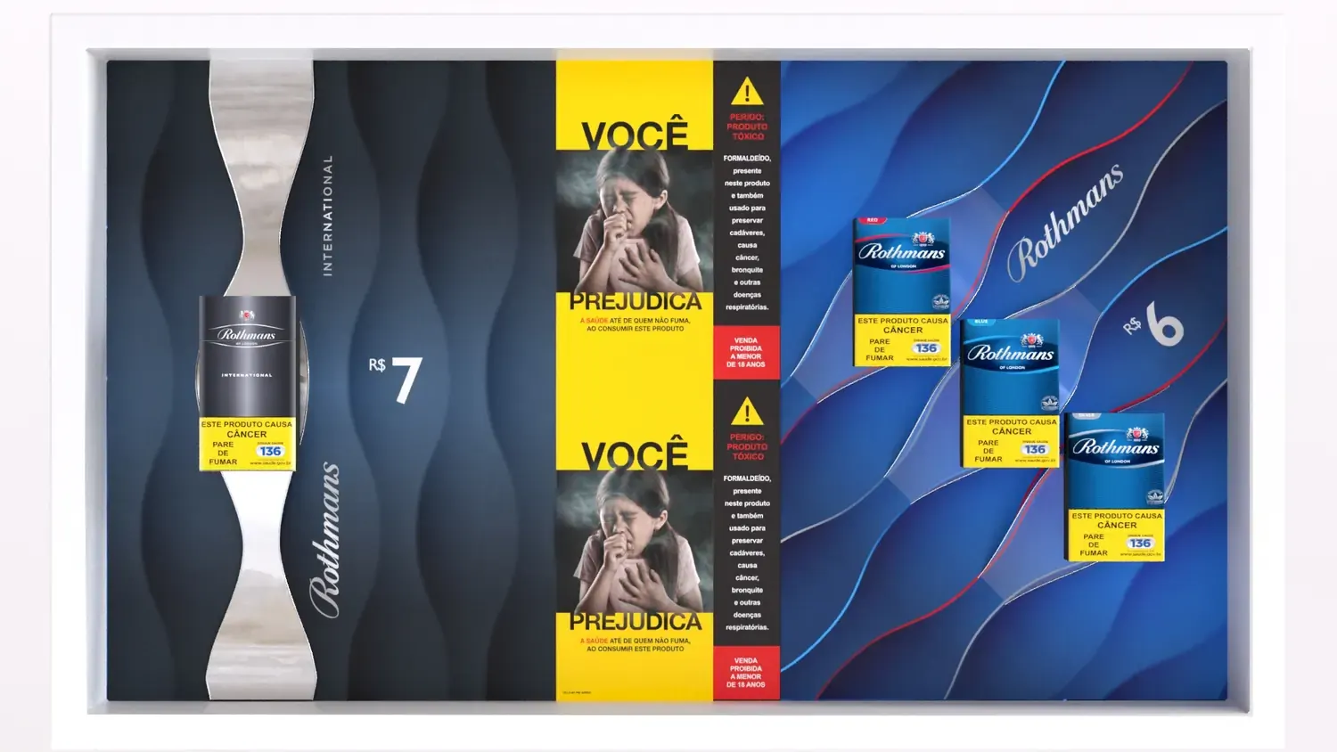 Rothmans International: marca adulta com atmosfera controlada e linguagem premium - imagem 4