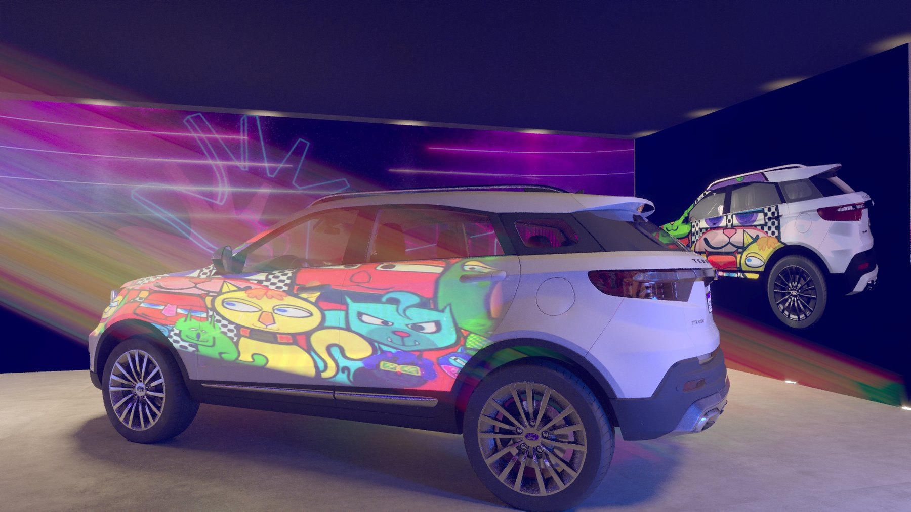 Ford: tradição automotiva em uma cena de produto contemporânea - imagem 2