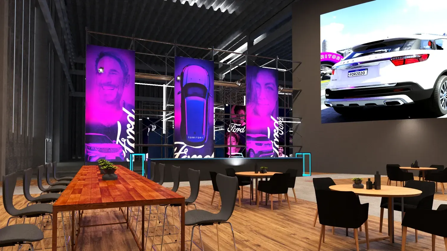 Ford: tradição automotiva em uma cena de produto contemporânea - imagem 5