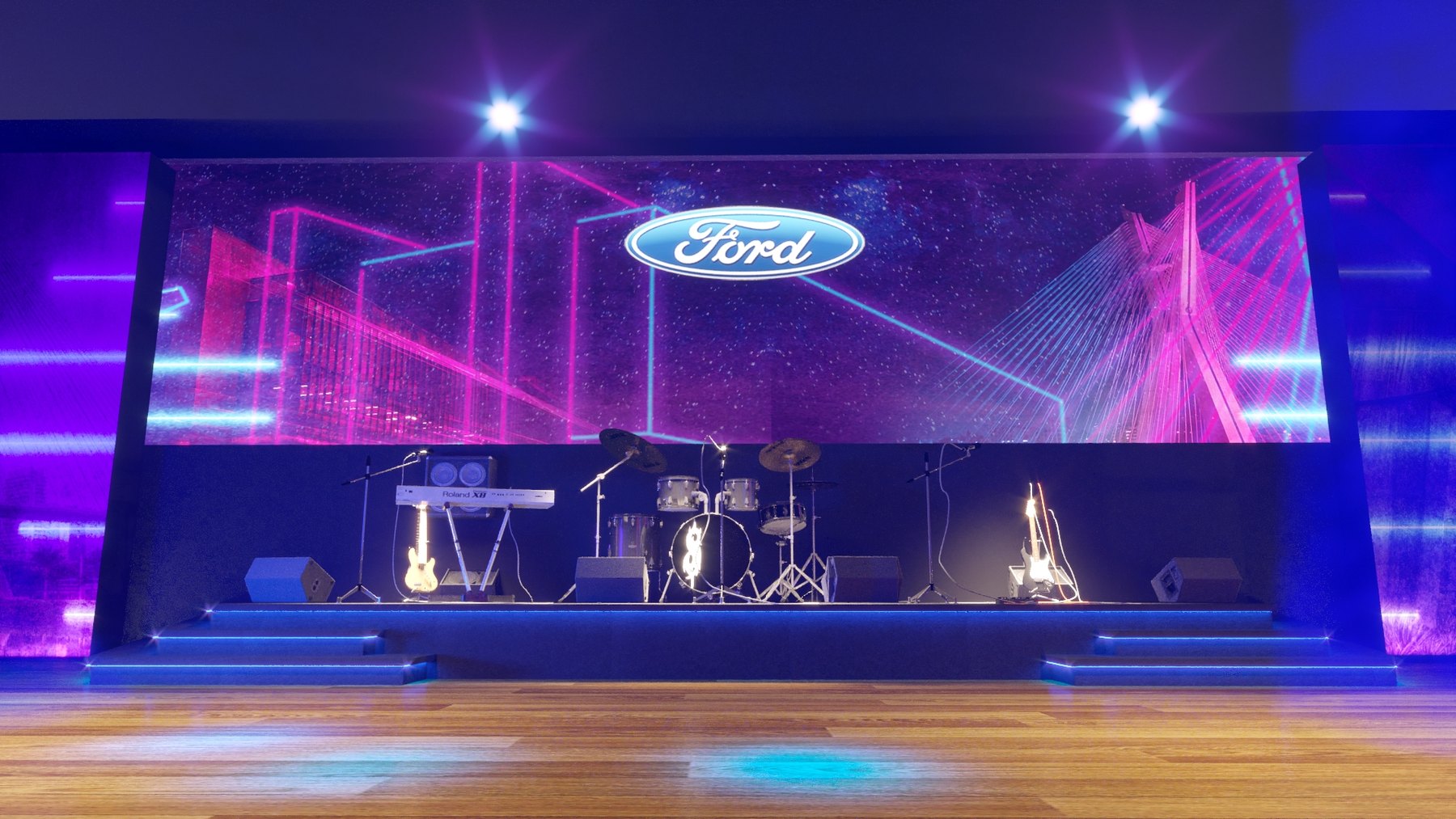 Ford: tradição automotiva em uma cena de produto contemporânea - imagem 6
