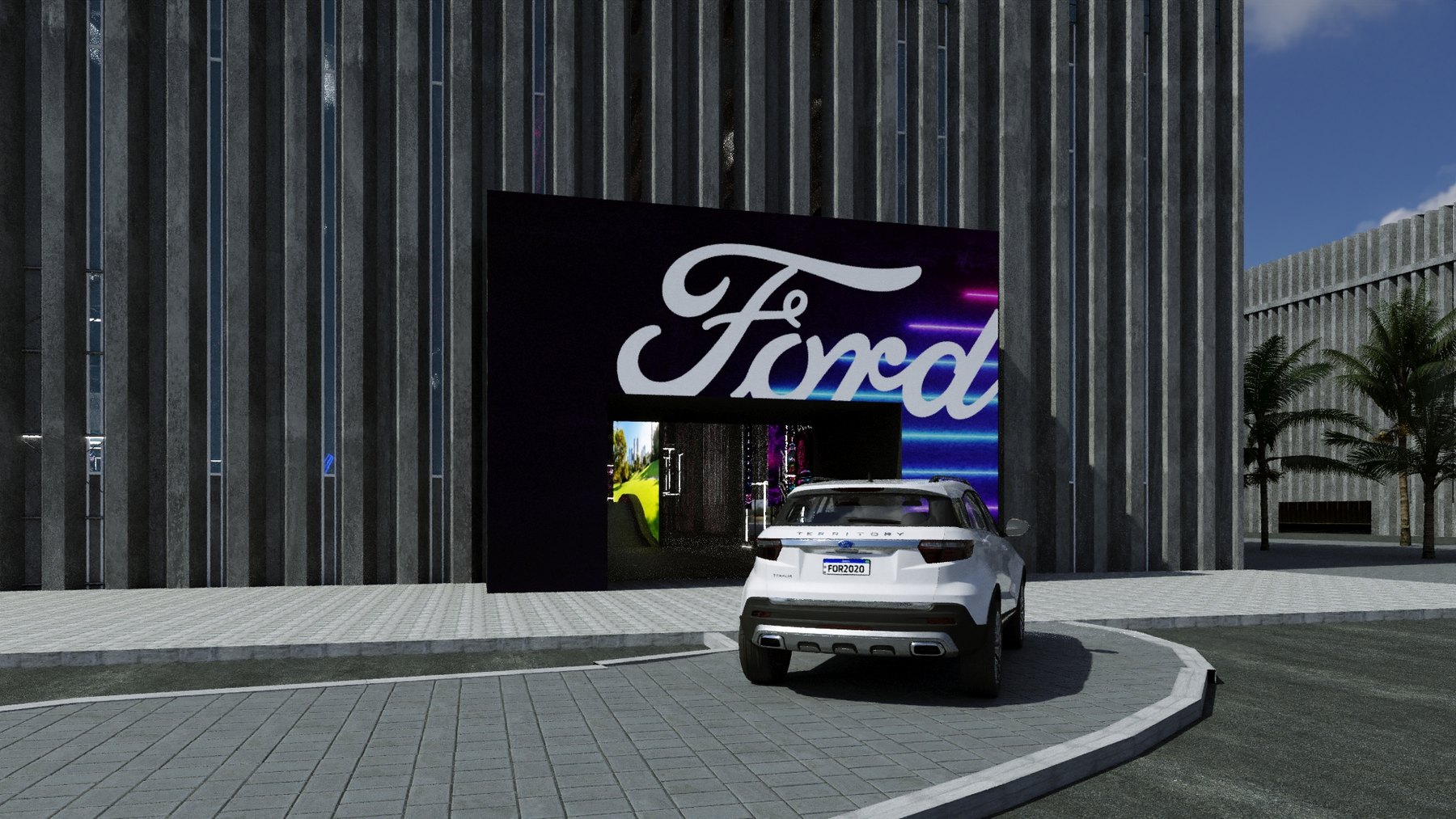 Ford: tradição automotiva em uma cena de produto contemporânea - imagem 9