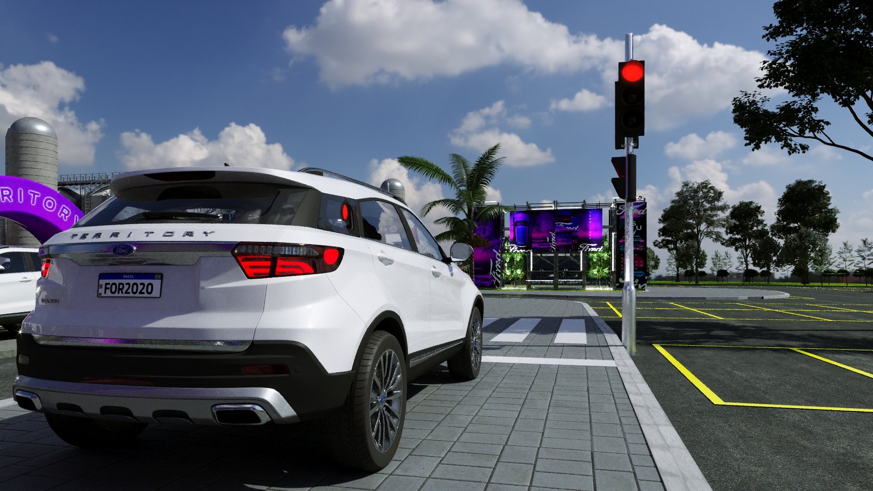 Ford: tradição automotiva em uma cena de produto contemporânea - imagem 12