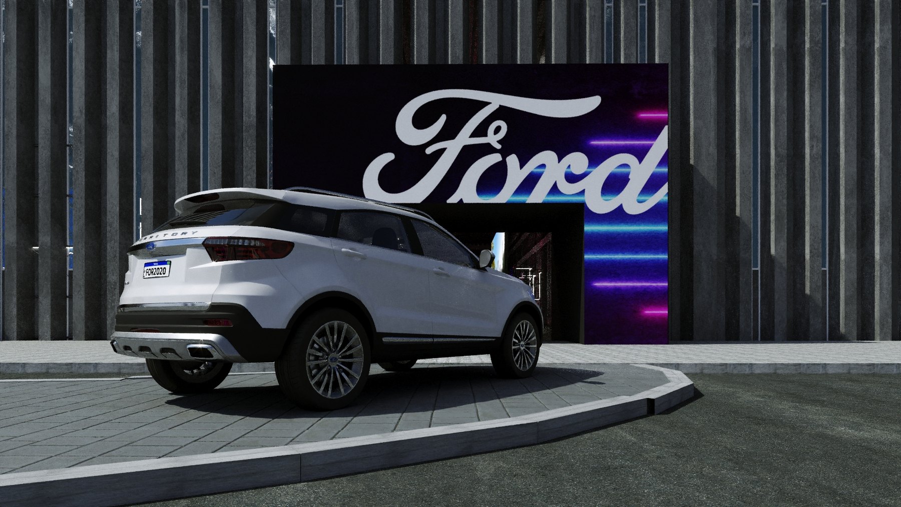 Ford: tradição automotiva em uma cena de produto contemporânea - imagem 16