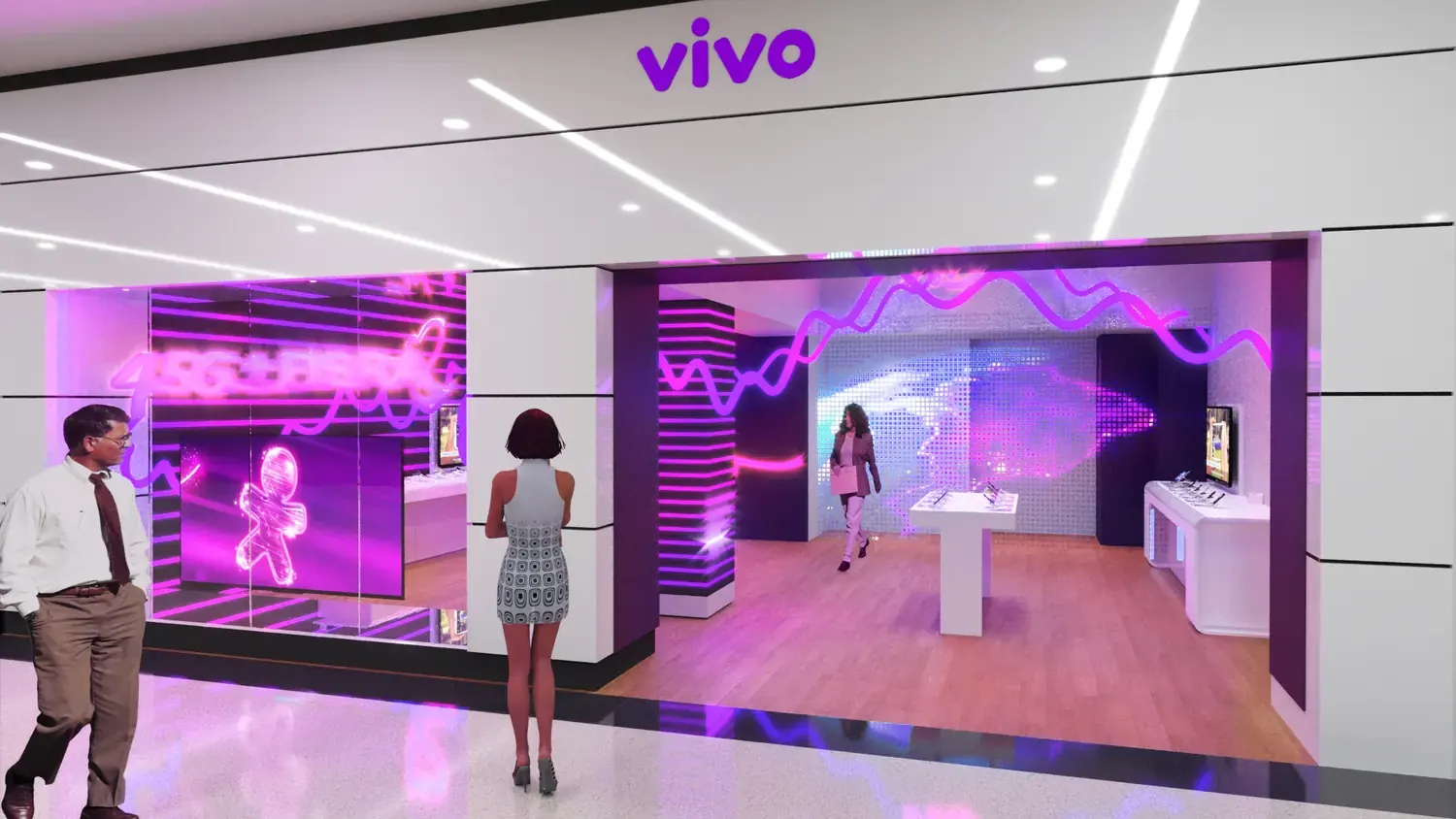 Vivo Vitrines: telecom, produto e serviço em ponto de descoberta - imagem 1