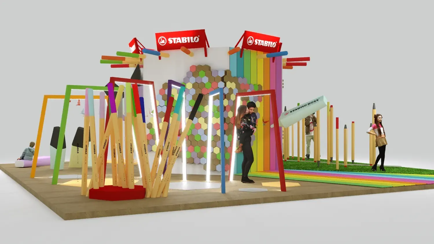 STABILO: cor, escrita e ponto de experimentação em cena - imagem 1