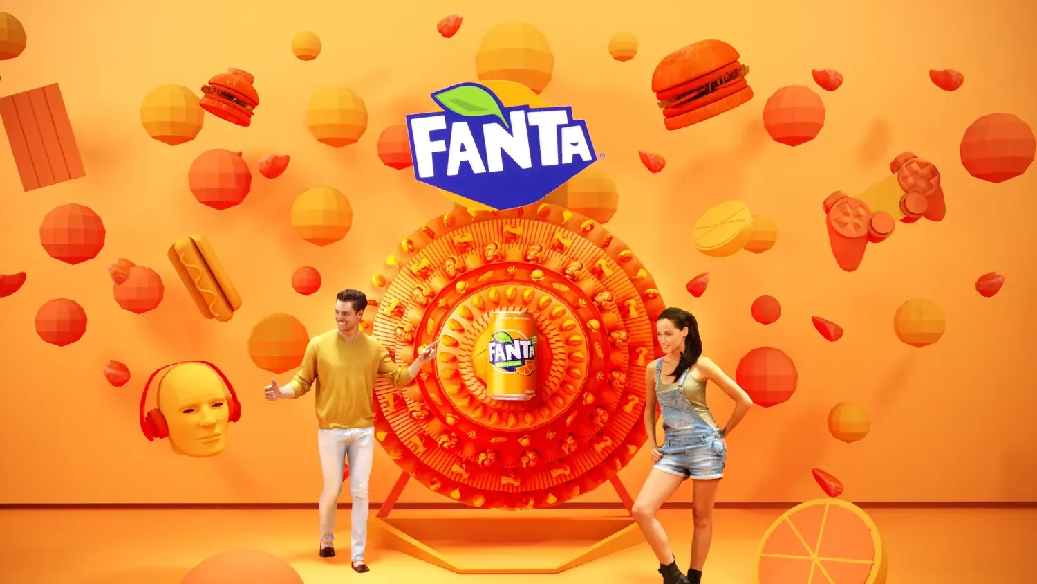 Fanta: cor, fruta e diversão em uma ativação de alto impacto - imagem 4