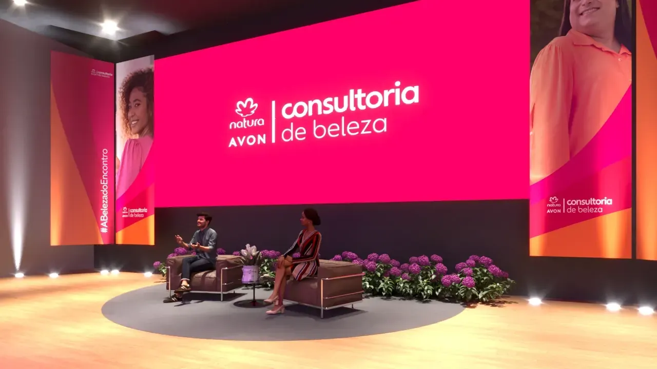 Live Natura Avon NASP: integração de marcas em linguagem de estúdio - imagem 2