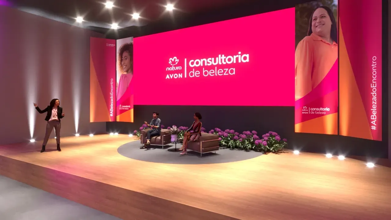 Live Natura Avon NASP: integração de marcas em linguagem de estúdio - imagem 4