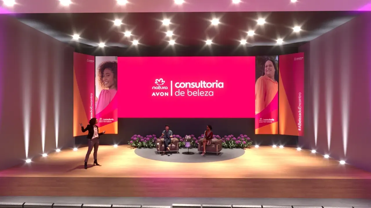 Live Natura Avon NASP: integração de marcas em linguagem de estúdio - imagem 5