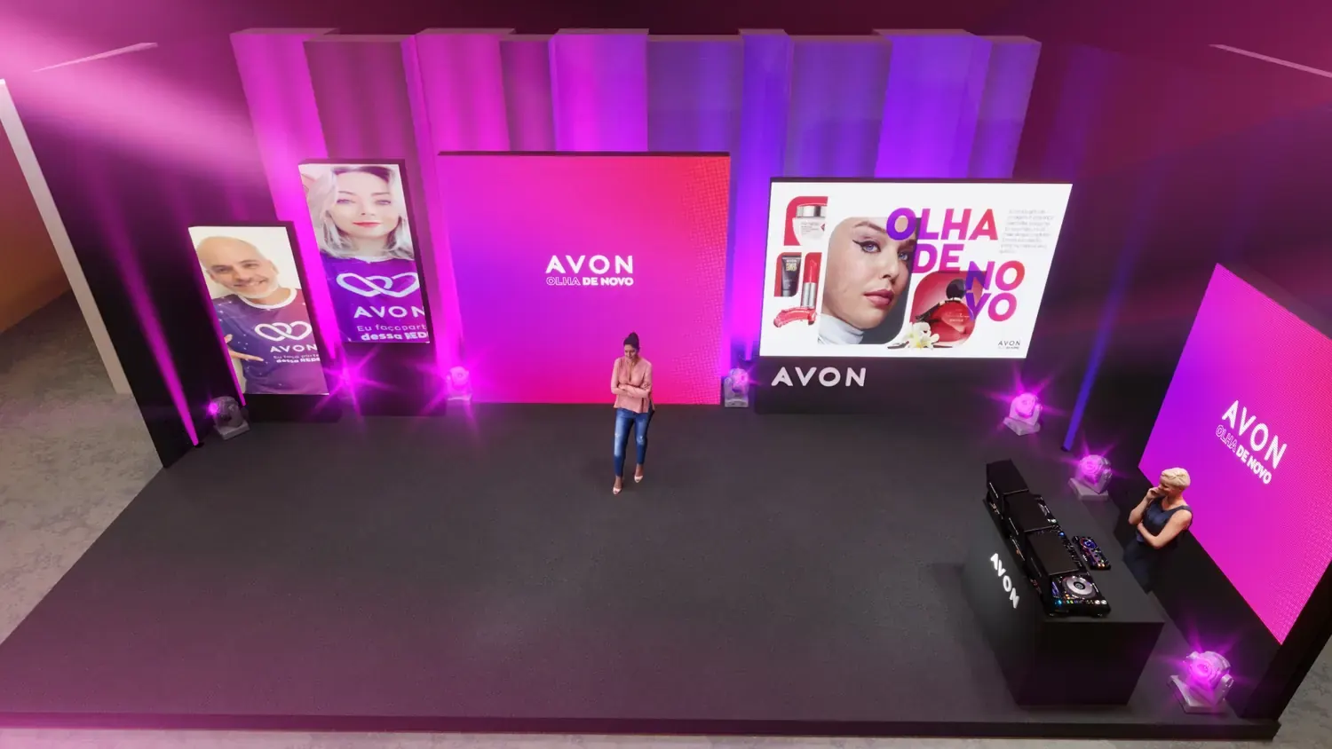Encontro Virtual: evento digital com cenário de presença real - imagem 1