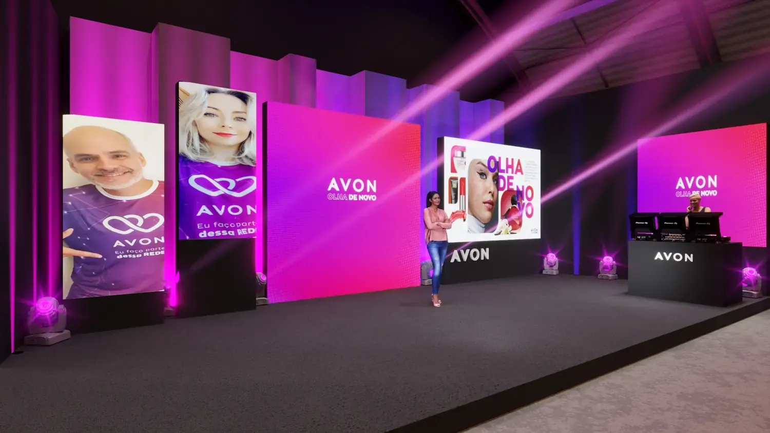 Encontro Virtual: evento digital com cenário de presença real - imagem 5