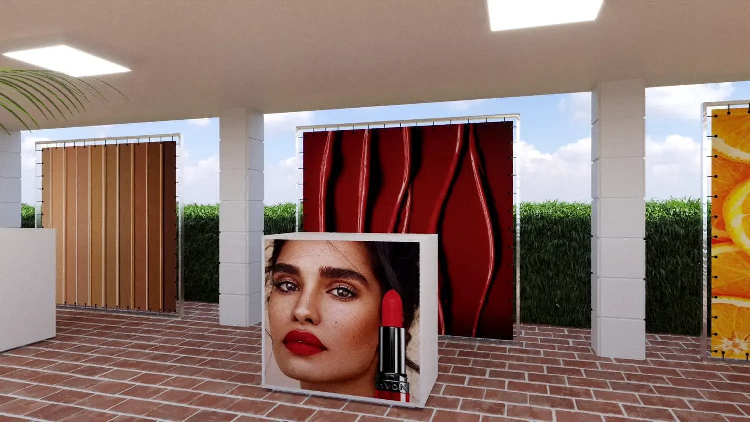 Corredor Avon: percurso de marca para transformar passagem em narrativa - imagem 3