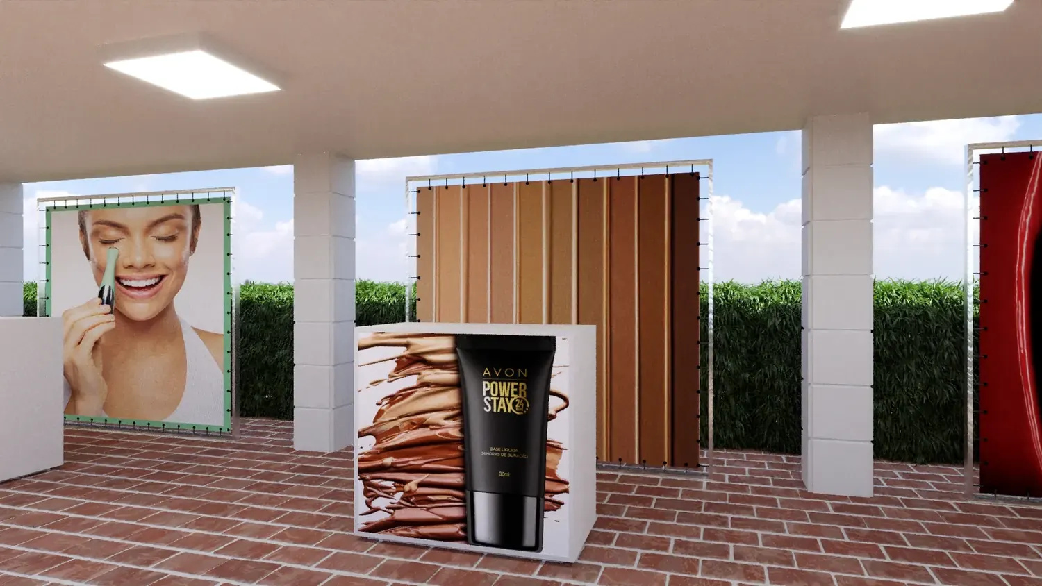 Corredor Avon: percurso de marca para transformar passagem em narrativa - imagem 4