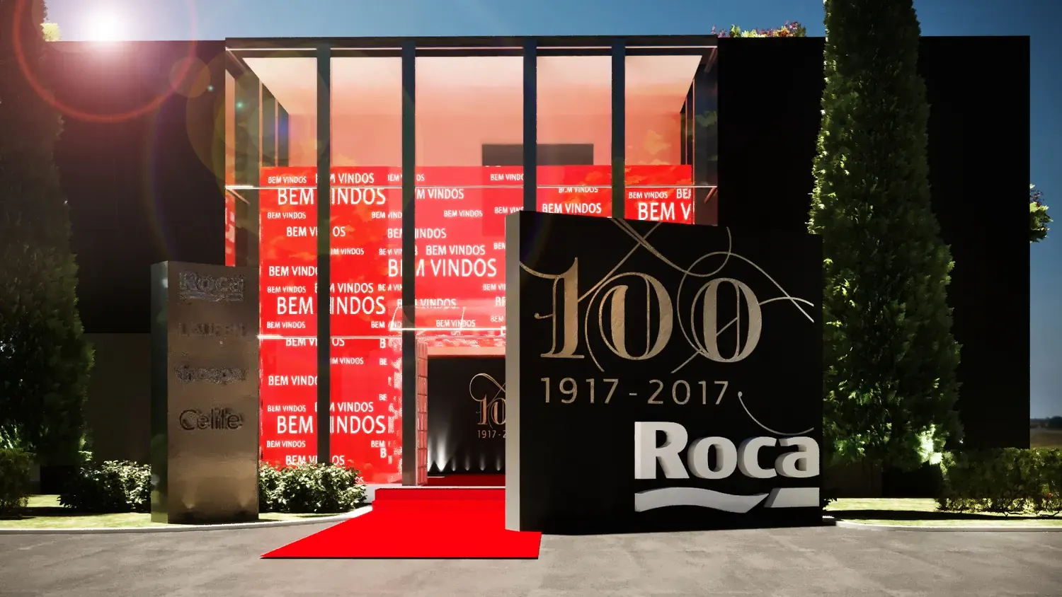 Roca: arquitetura do banheiro com leitura de design e materialidade - imagem 1