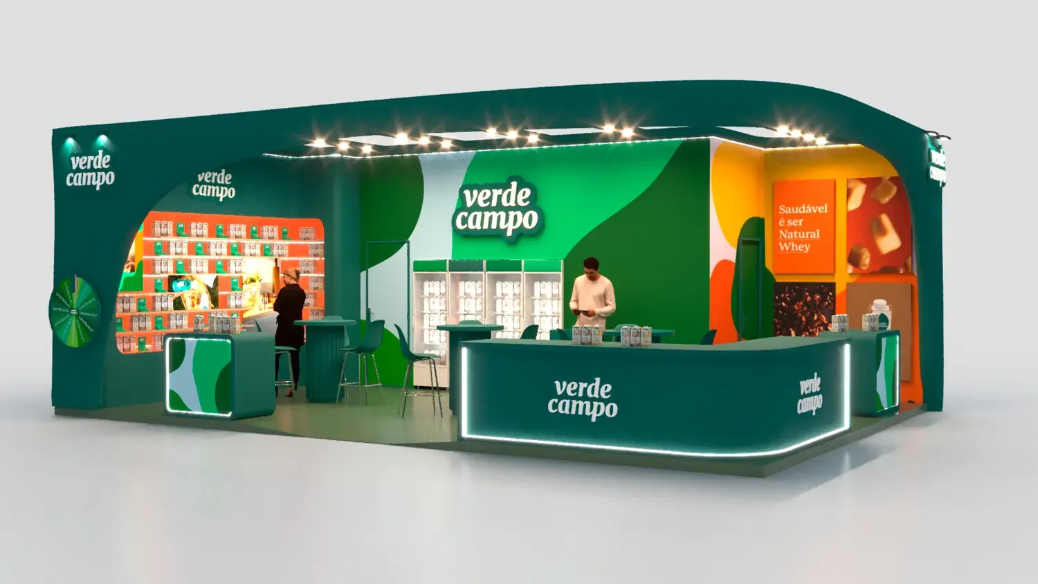 Verde Campo: saudabilidade e laticínios em experiência leve de marca
