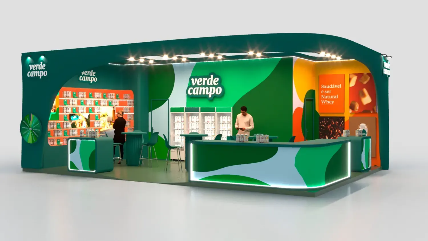 Verde Campo: saudabilidade e laticínios em experiência leve de marca - imagem 2