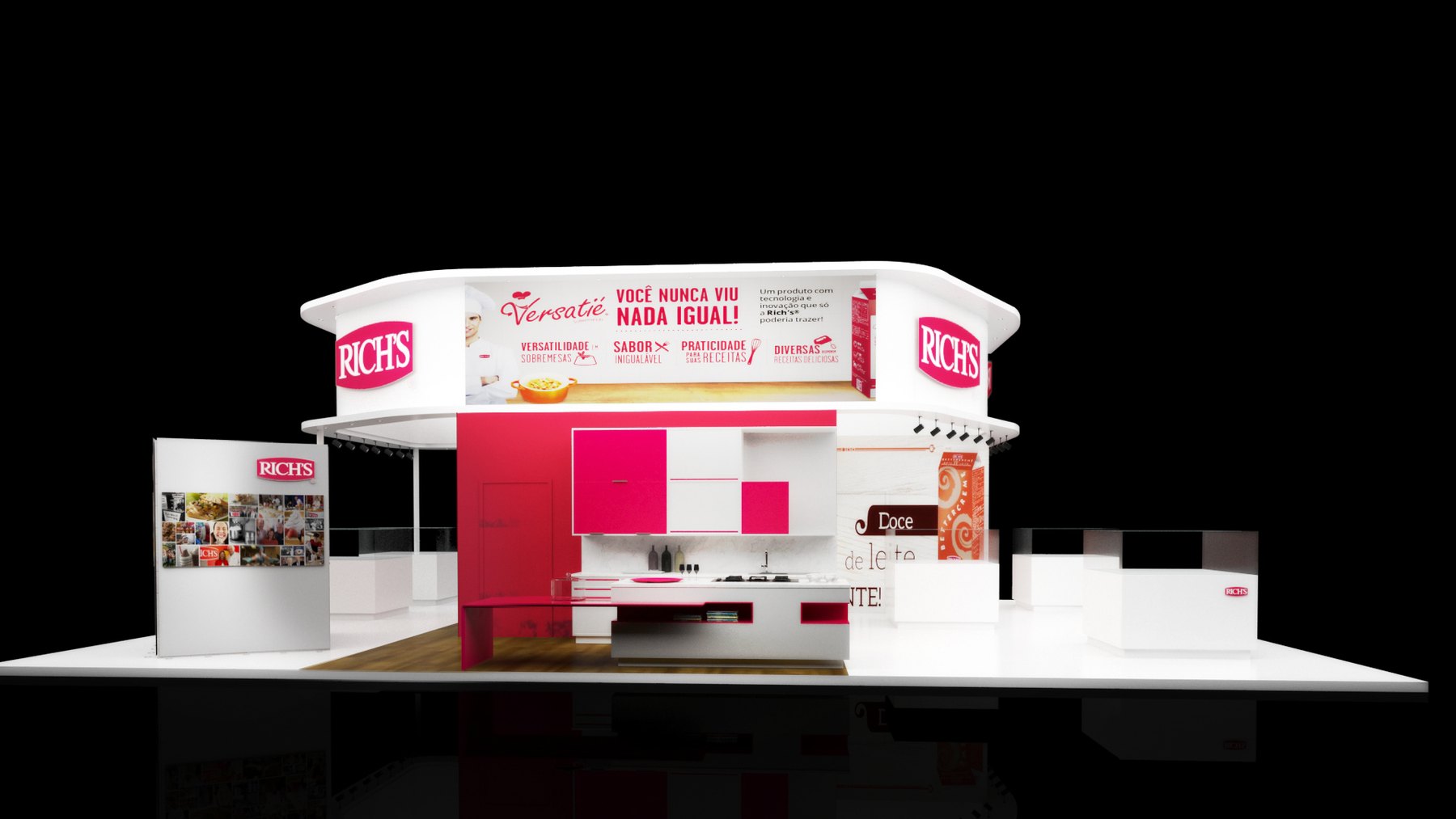 Rich’s: food service, confeitaria e produto em cena de demonstração - imagem 1