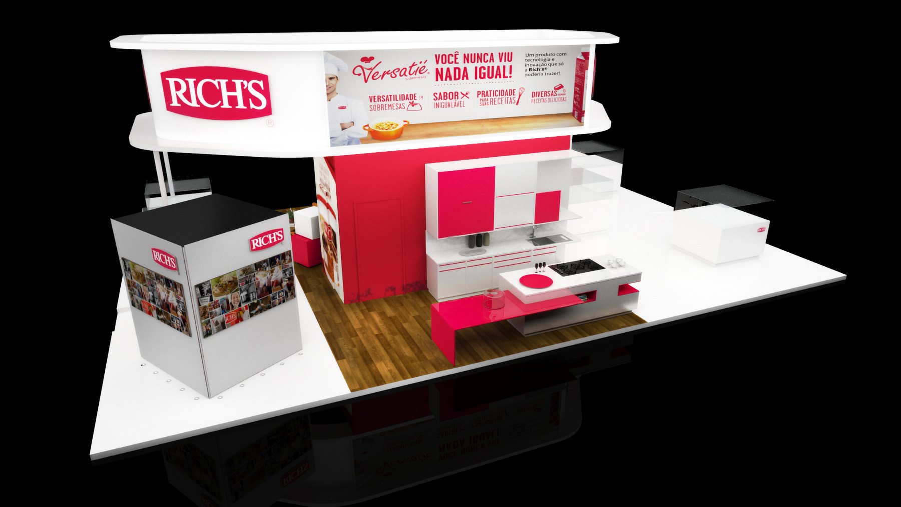 Rich’s: food service, confeitaria e produto em cena de demonstração - imagem 3
