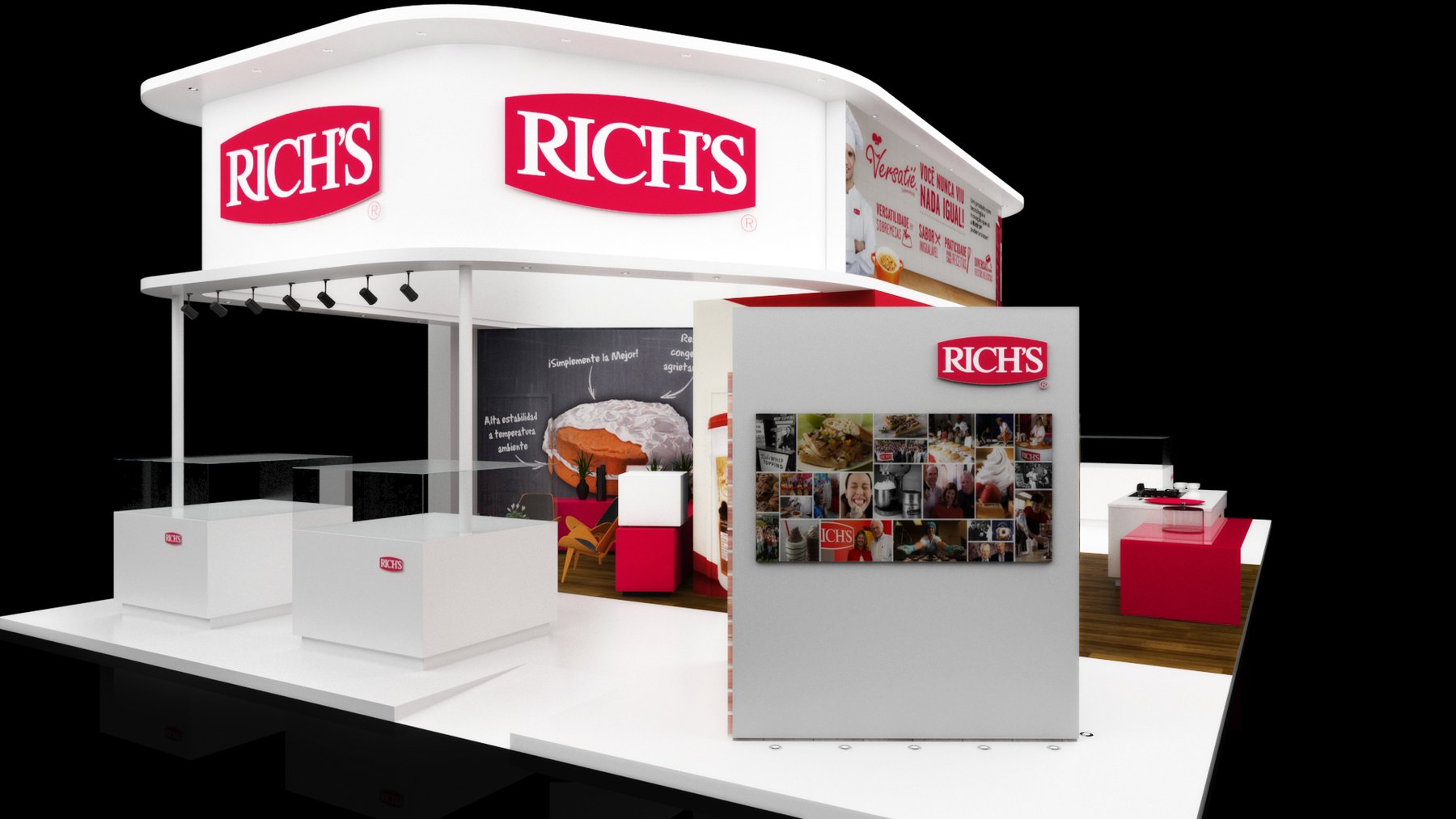 Rich’s: food service, confeitaria e produto em cena de demonstração - imagem 4