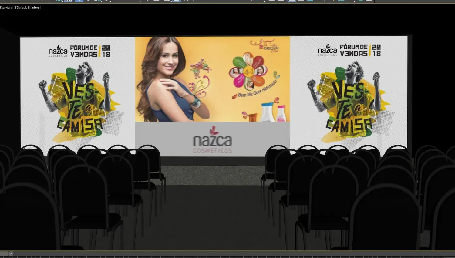 Nazca: cuidado capilar com presença popular e cor de gôndola